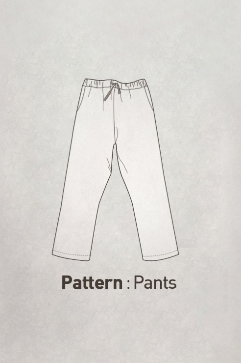  Men's Pants Pattern CTV-094(Adult)