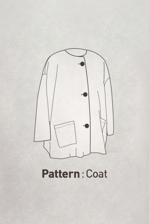Adult Pattern - Round Basic Coat CTV-081