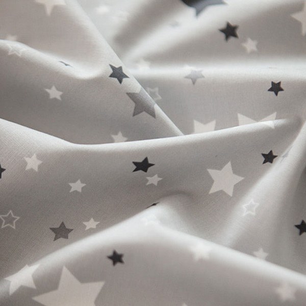 Cotton sheeting-Starlight Grey(44")