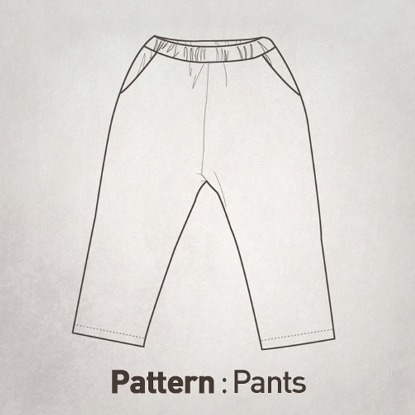 Pants Pattern CTV-011(Child)