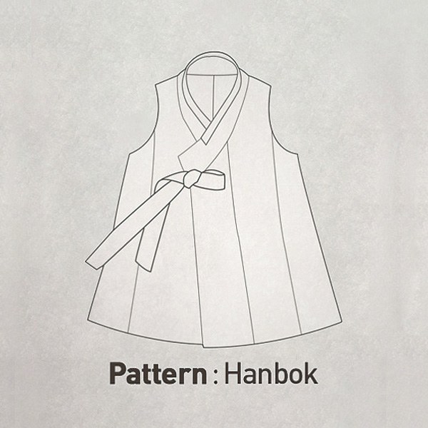 Korean Hanbok Pattern CTV-022(Child)