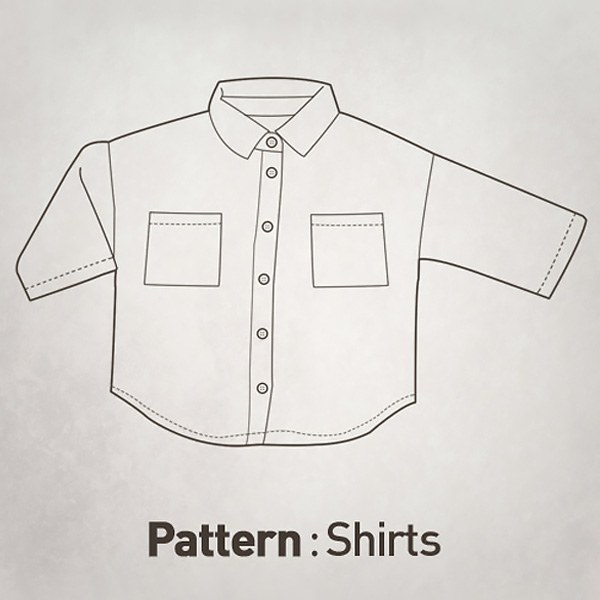Children's Pattern - Nordic Style Shirt CTV-048