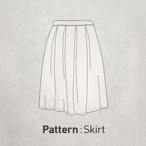 Skirt Pattern CTV-066(Adult)