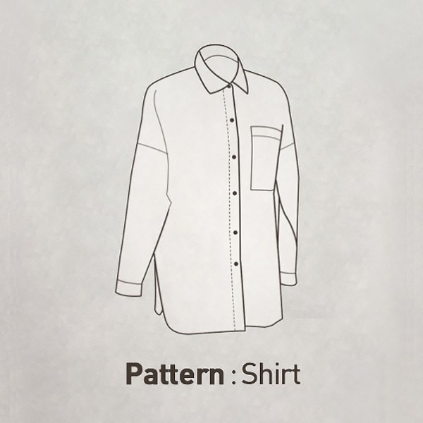Shirt Pattern CTV-078(Adult)