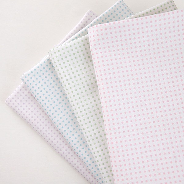 Cotton sheeting-Mammel Dot, 4colors(44")