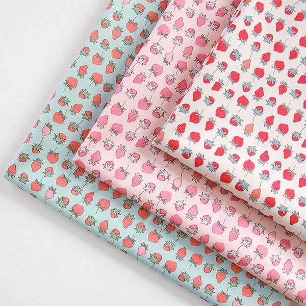 Cotton sheeting-Kitsch berry, 3colors(44")