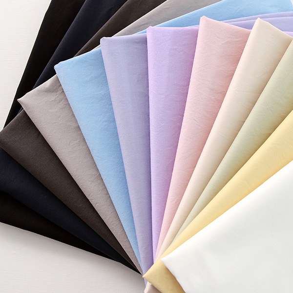 Air Washed Cotton Fabric-Airy, 12colors(54")