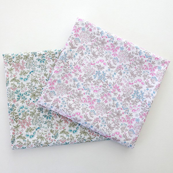 30s wide cotton fabric-Lolarium, 2colors(58")
