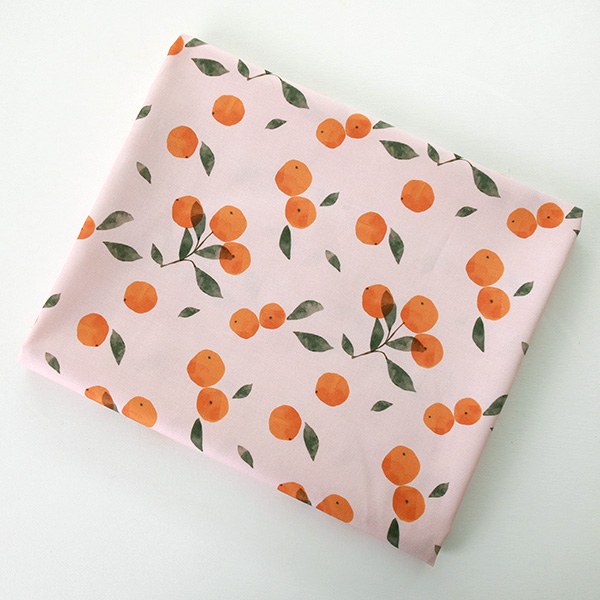 Cotton sheeting-Orange(44")