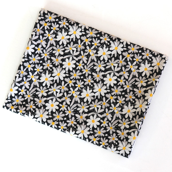 20s Cotton Fabric - Night Daisy