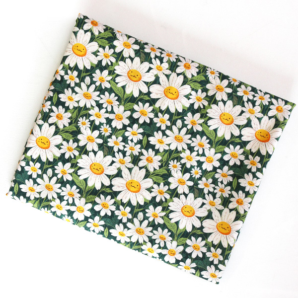 20s Cotton Fabric - Daisy Sunshine