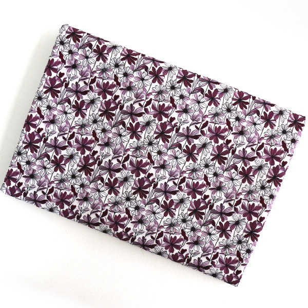 20s Cotton Fabric-Violet Breeze